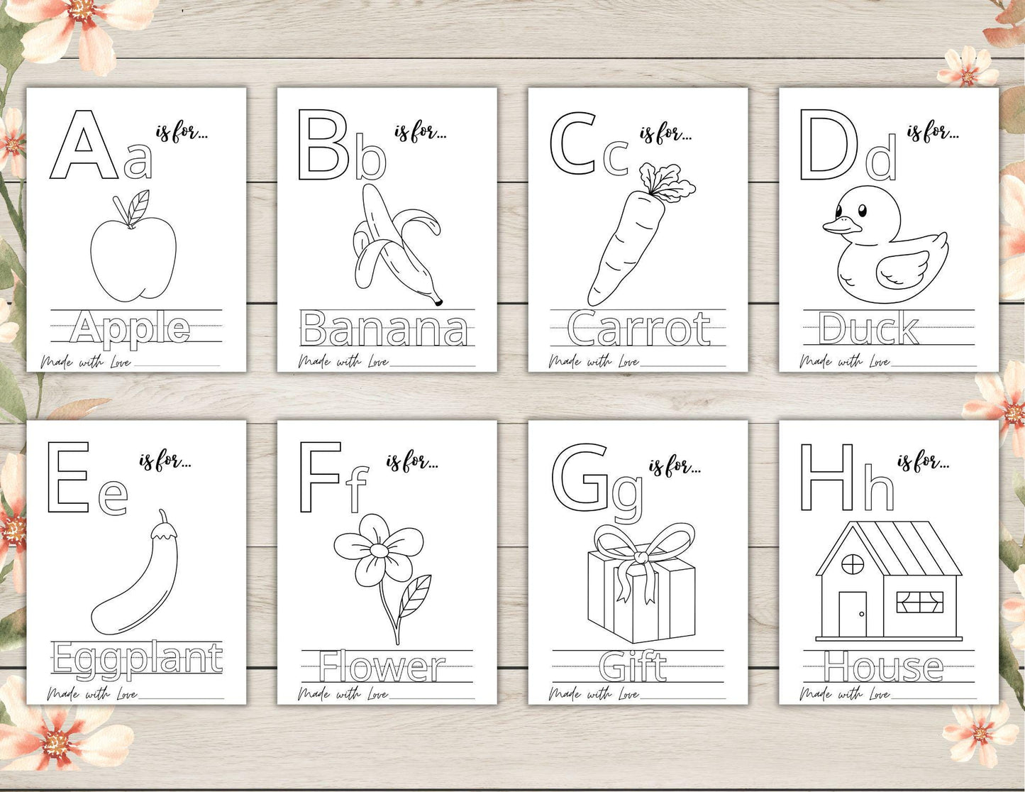 Baby ABC Coloring Pages, Baby ABC Book Decorate, Baby ABC Book Encouraging Coloring Pages, Baby abc Coloring Book, Printable abc Letter Page